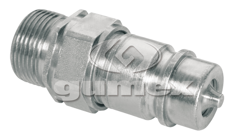 NIPPEL FÜR HYDRAULISCHE KUGEL-SCHNELLKUPPLUNG DN13 AUSSENGEWINDE